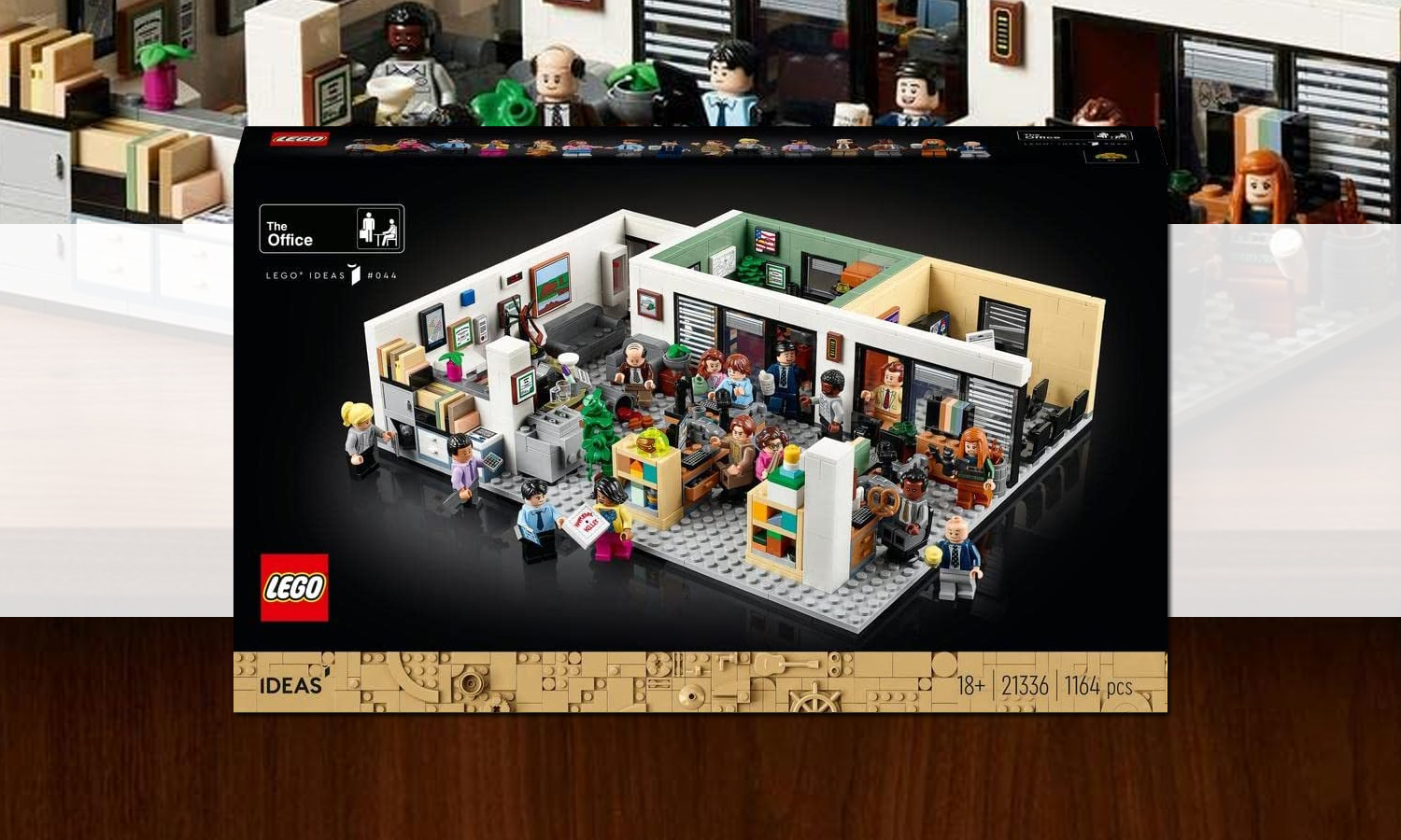SLIDER SET LEGO THE OFFICE (21336) viseul corrige