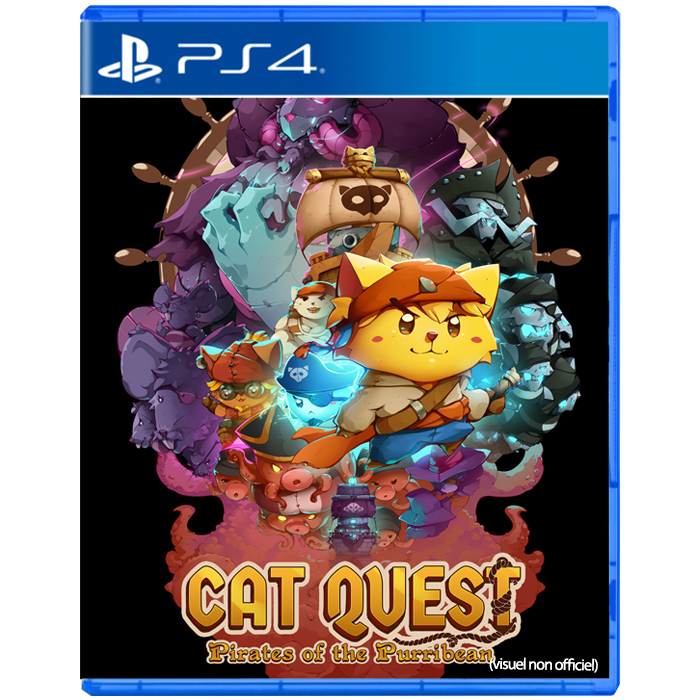 Cat's Quest Pirates of The Purribean ps4 visuel produit provisoire