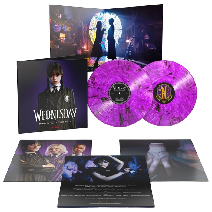 Vinyle Mercredi Saison 1 visuel produit
