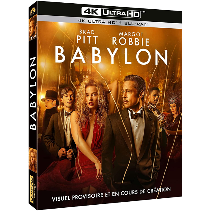 babylon blu ray 4k visuel produit définitif