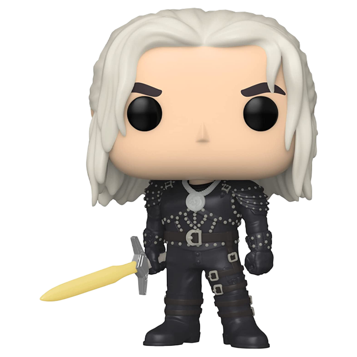 funko pop geralt de riv brille dans le noir visuel produit
