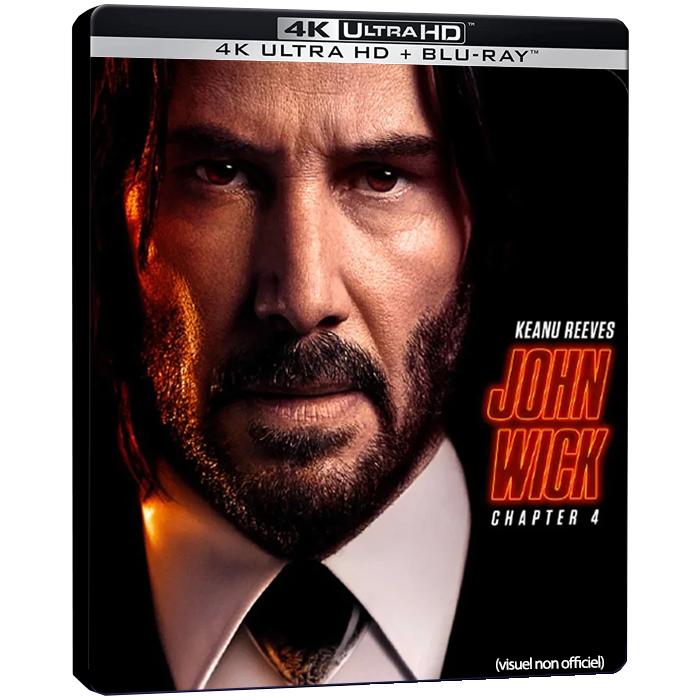 john wick chapitre 4 blu ray 4K visuel produit provisoire