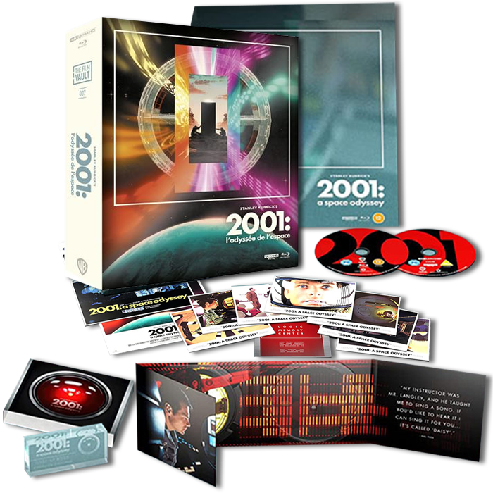 2001 l'odyssée de l'espace 4k collector visuel produit définitif