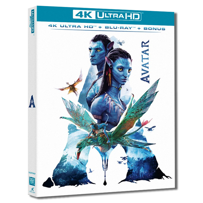 AVATAR blu ray 4k avec blu ray et bonus visuel produit
