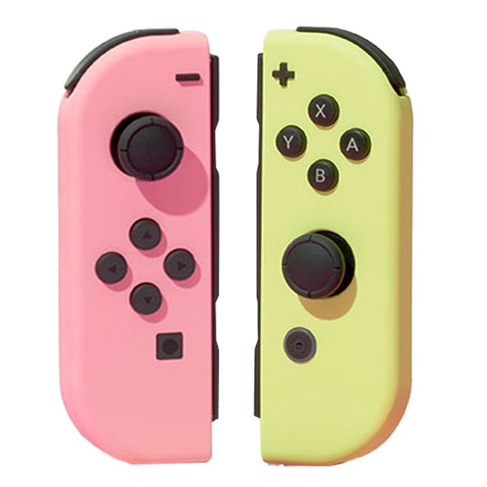 joy con pastel rose et jaune visuel produit