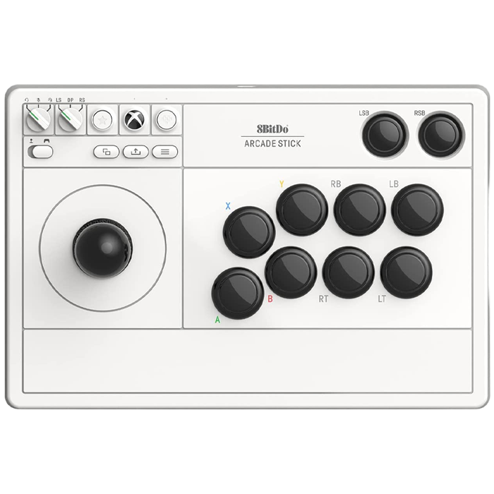 Arcade Stick 8BitDo Xbox Blanc visuel produit copie