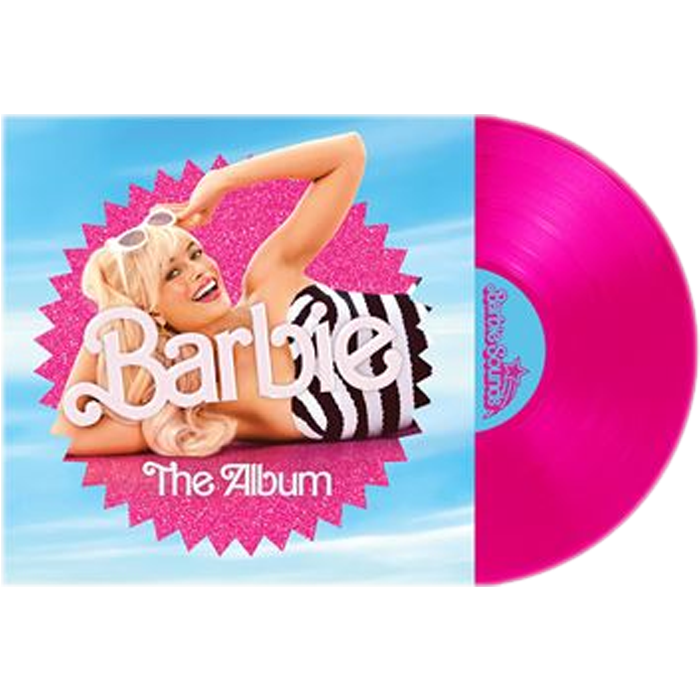 Vinyle Barbie le Film Edition Limitee Rose Neon visuel produit