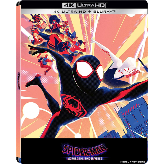 spiderman across the spider verse 4k steelbook visuel produit def