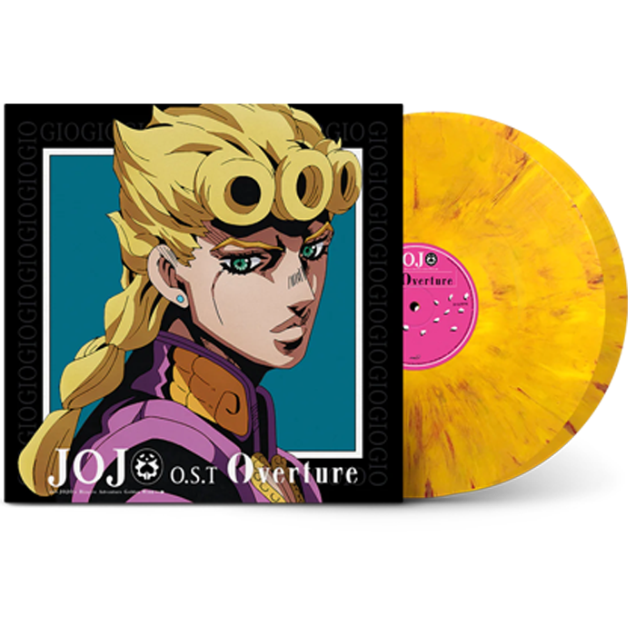 vinyles jojos bizarre adventure golden wind visuel produit v2