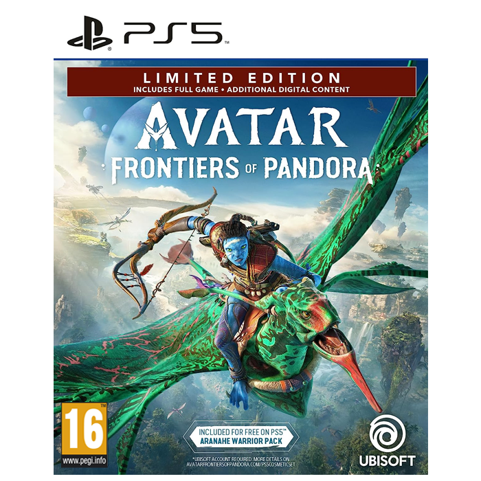 avatar frontiers of pandora édition limitée ps5 visuel produit