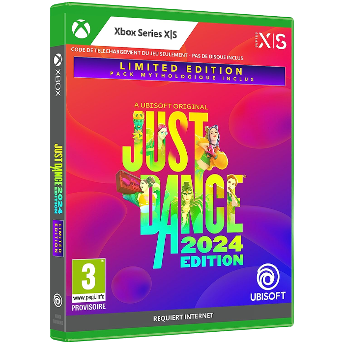 just dance 2024 edition limitee xbox series telechargement visuel produit