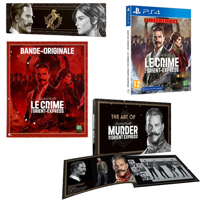 Agatha Christie Crime de l’Orient Express Deluxe ps4 visuel produit