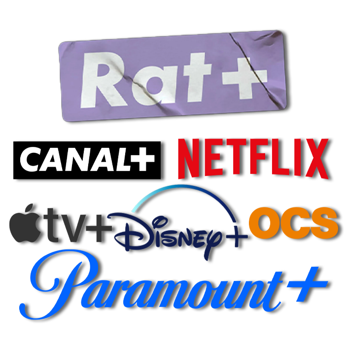 offre rat plus canal avec plateformes de streaming visuel produit