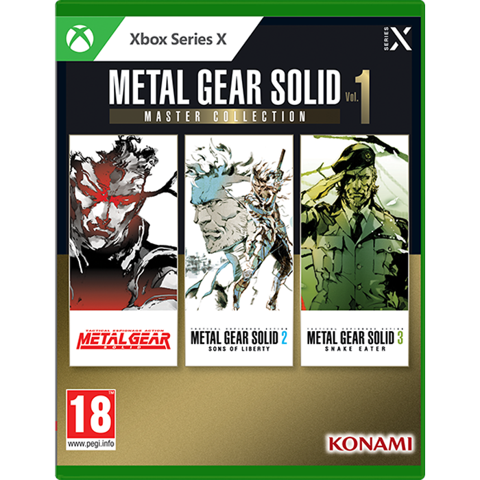 Metal Gear Solid Master Collection Volume 1 xbox visuel produit