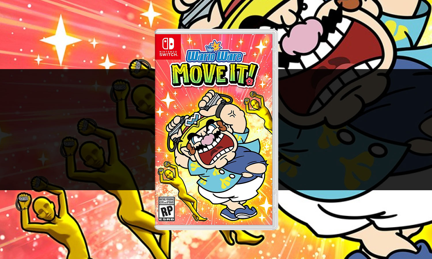 SLIDER wario ware move it switch