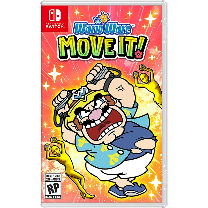 wario ware move it switch visuel produit