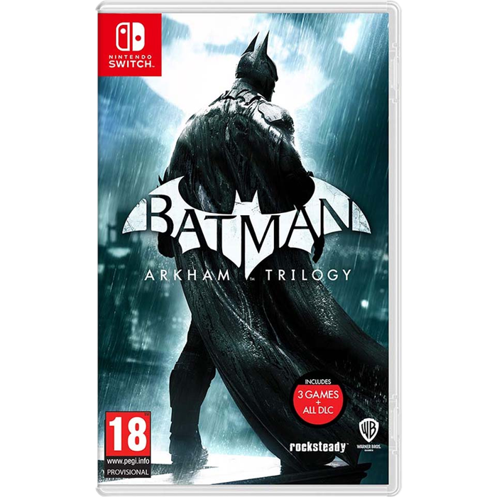 batman arkham trilogy switch visuel produit
