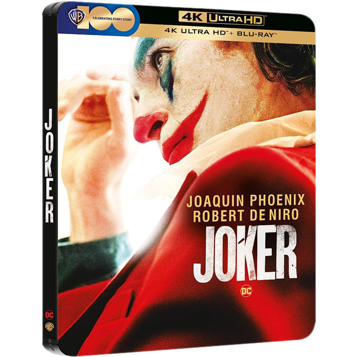 joker blu ray 4k steelbook visuel produit