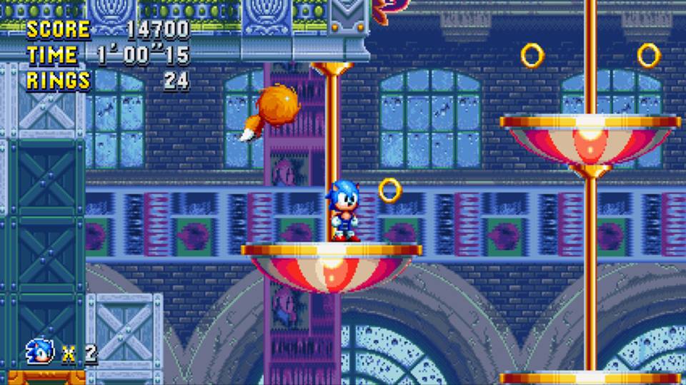 Test Sonic Mania Switch rendu switch