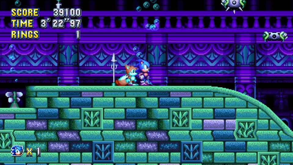 Test Sonic Mania Switch