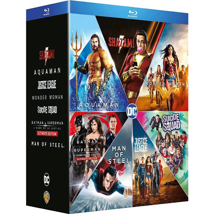 dc universe coffret 7 films visuel produit