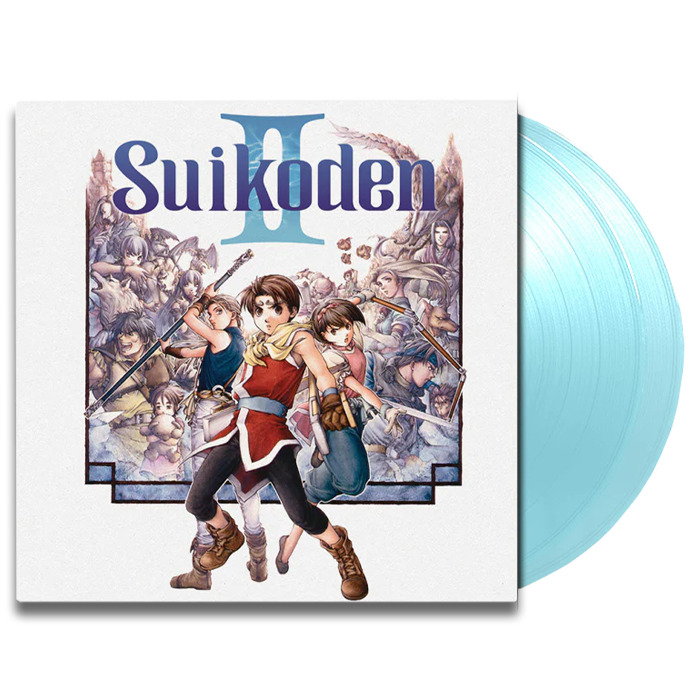 vinyle suikoden 2 bleu visuel produit