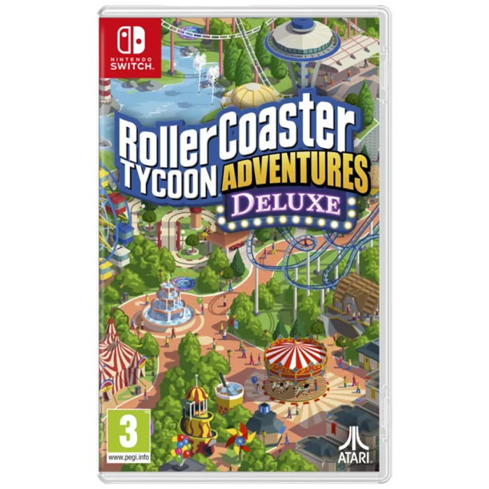 roller coaster tycoon adventures deluxe switch visuel produit