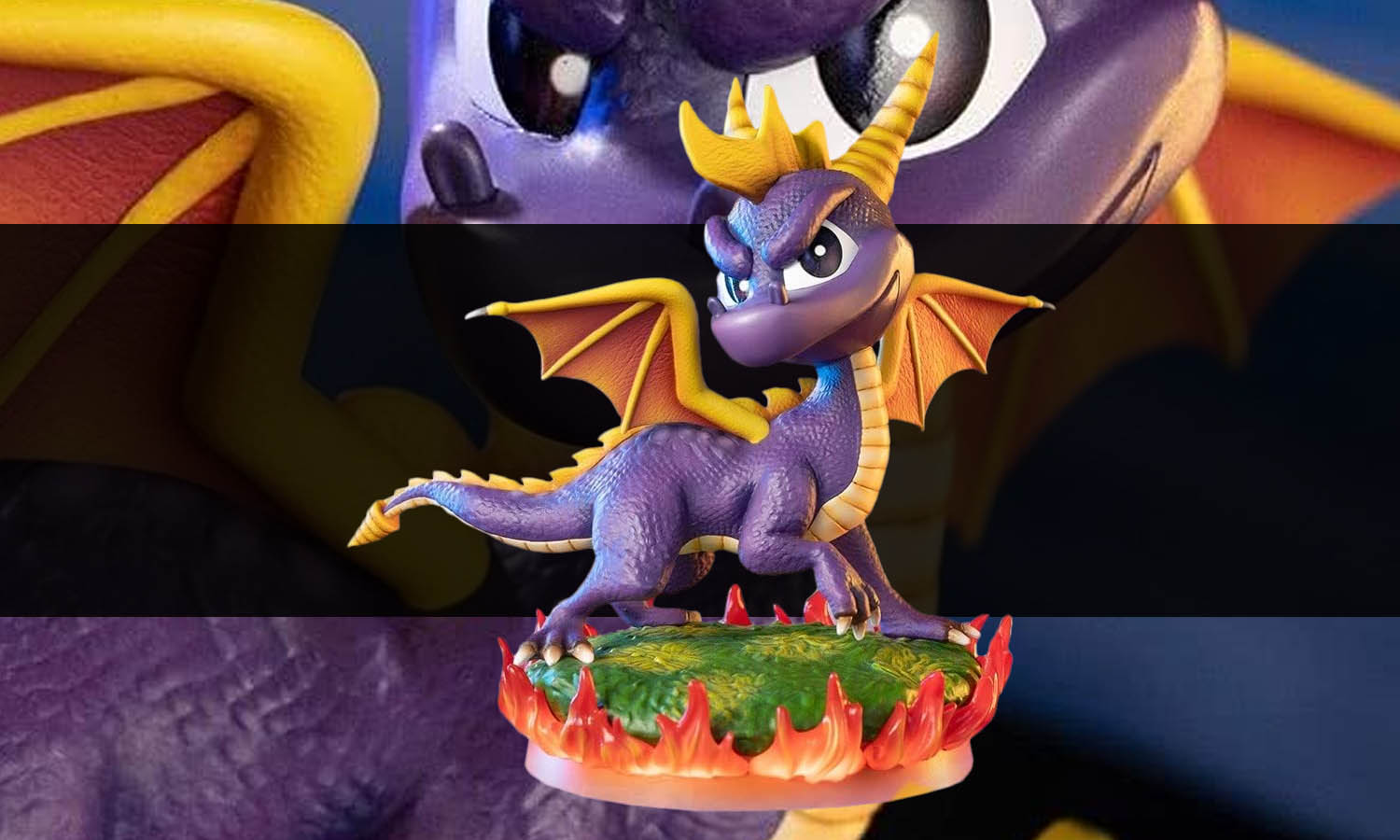 SLIDER Statuette Spyro 2 First 4 Figures