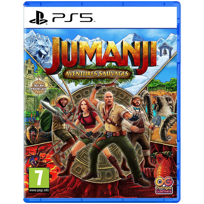 jumanji aventures sauvages ps5 visuel produit