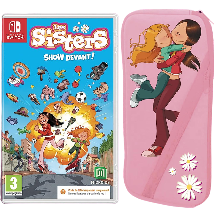 pack les sisters show devant et housse switch visuel produit