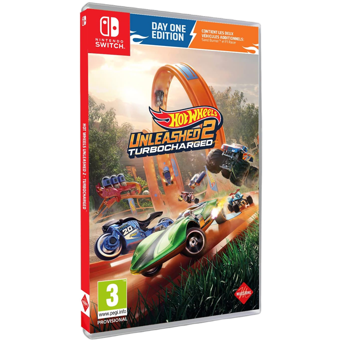 hotwheels unleashed 2 turbocharged day one switch visuel produit