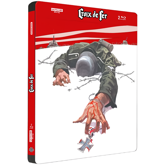 croix de fer collector steelbook blu ray 4k visuel produit