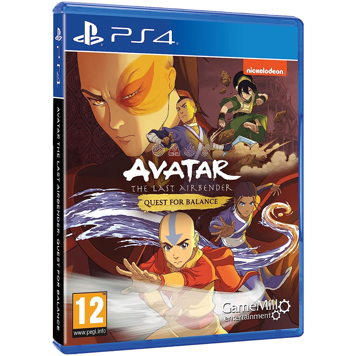 avatar the last airbender quest for balance ps4 visuel produit