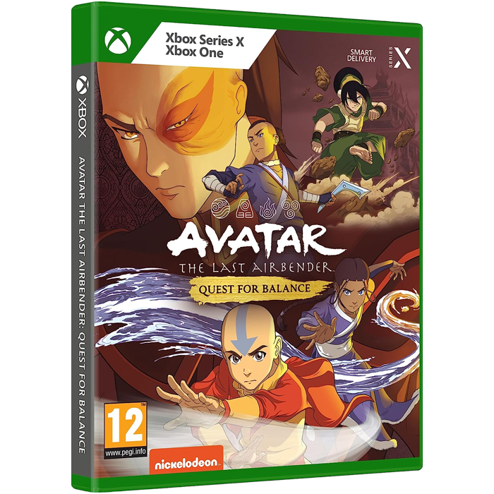 avatar the last airbender quest for balance xbox visuel produit