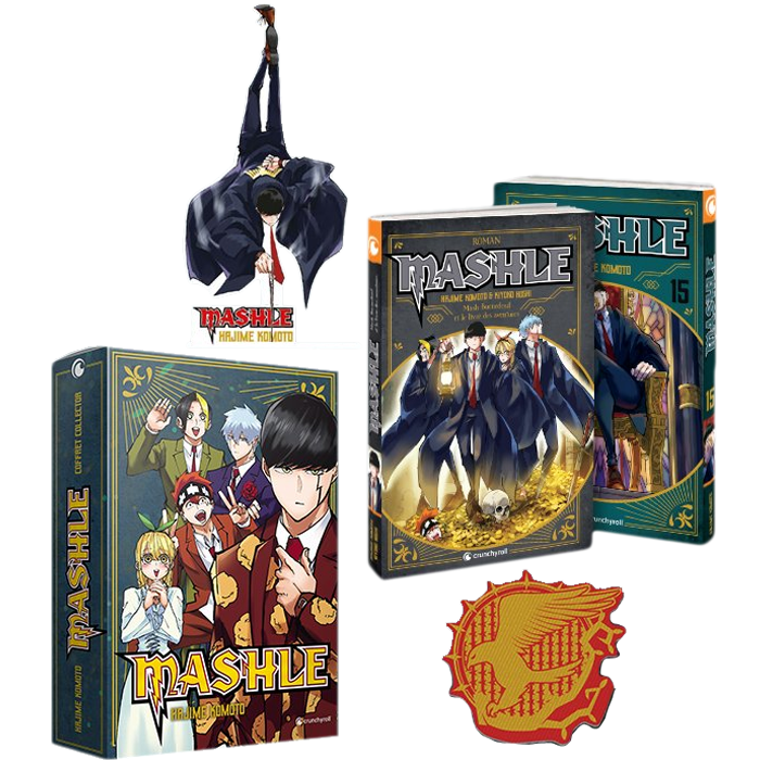 Mashle Tome 15 Coffret Collector visuel produit