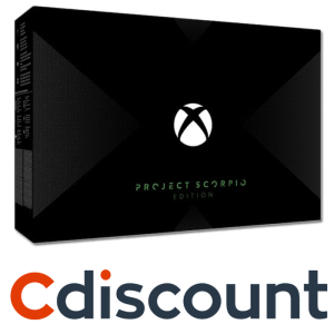 xbox one X scorpio cdiscount