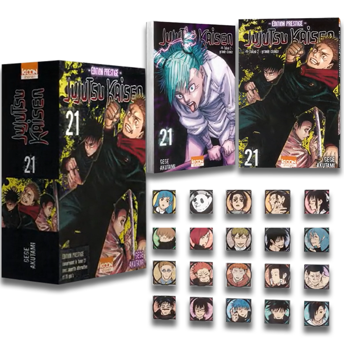 jujutsu kaisen prestige 21 visuel produit definitif