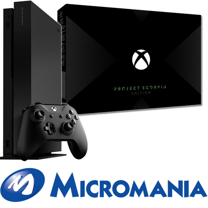xbox one X scorpio micromania