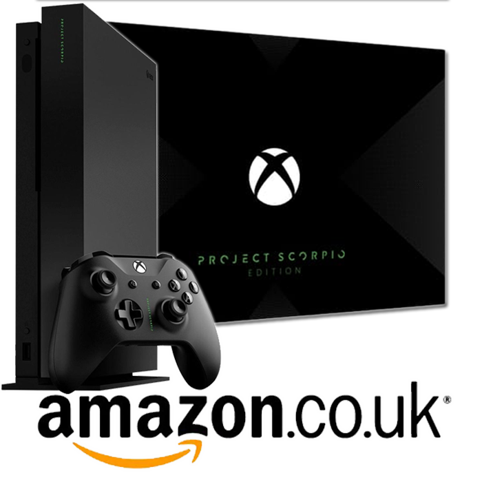 xbox one X scorpio amazon uk