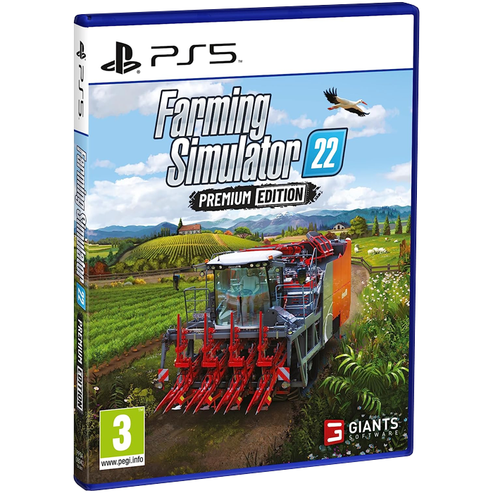 farming simulator 22 premium ps5 visuel produit