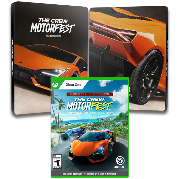 the crew motorfest ps5 steelbook visuel produit xbox one