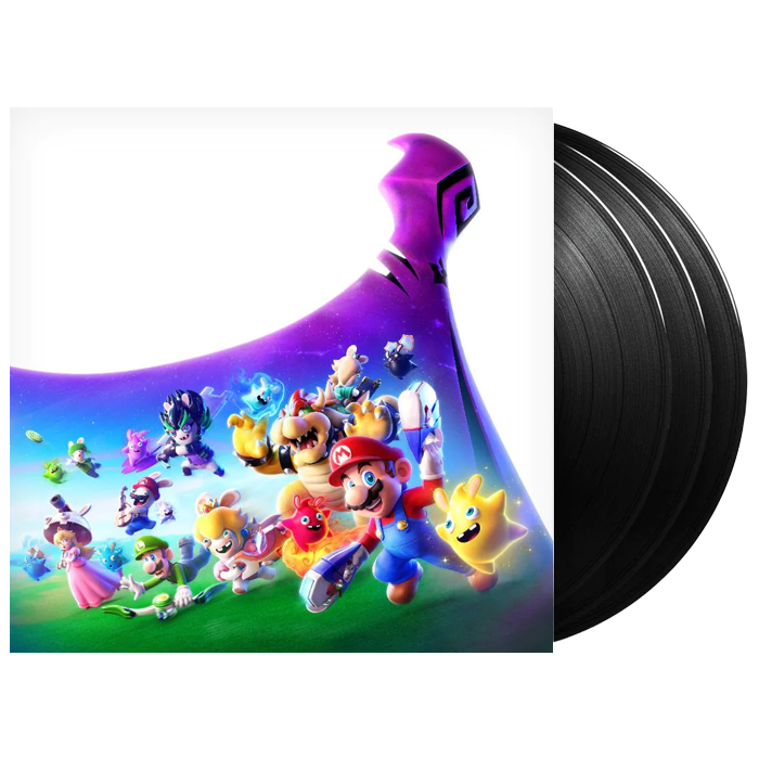 mario lapins crétins sparks of hope triple vinyle visuel produit
