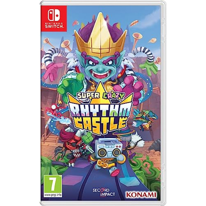super crazy rhythm castle sur switch visuel produit