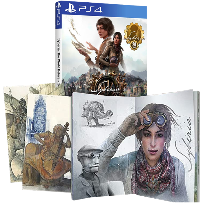 SYBERIA THE WORLD BEFORE 20 YEARS EDITION PS4 visuel produit