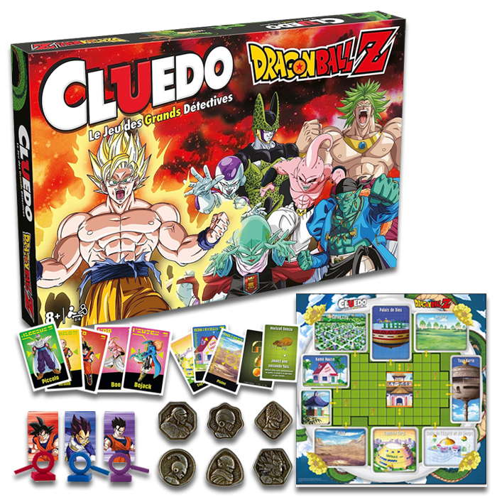 cluedo dragon ball z visuel produit détaillé