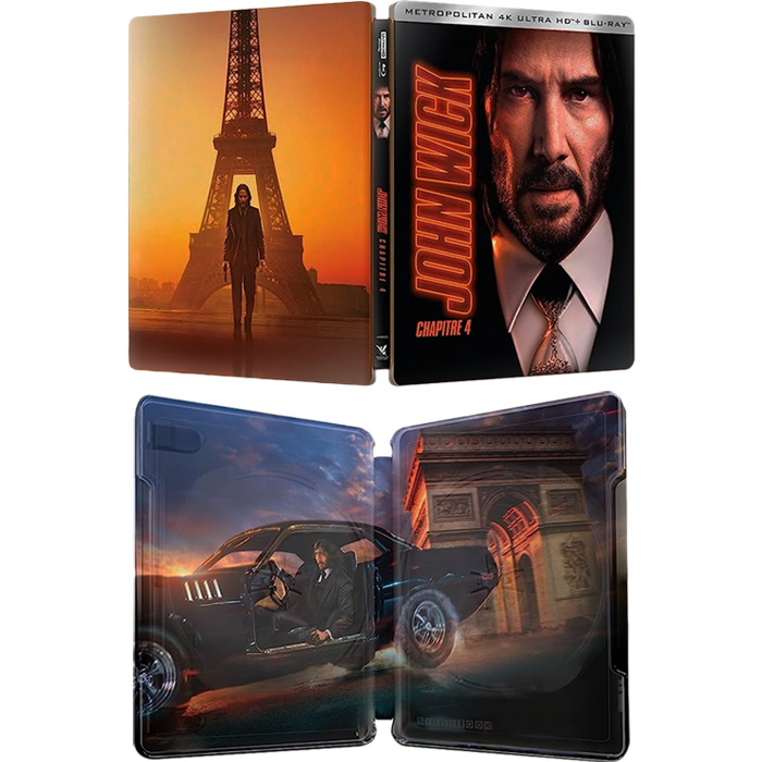 john wick 4 4k steelbook visuel produit definitif