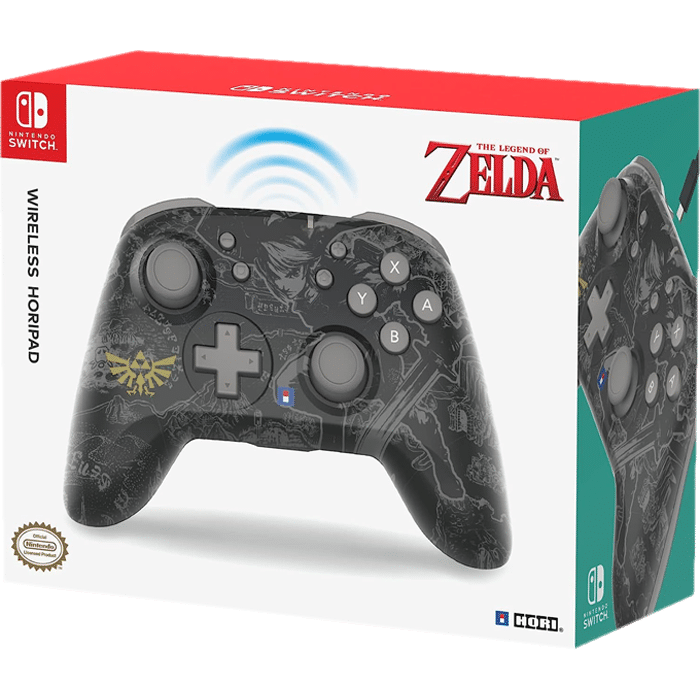 Manette Sans Fil Hori Horipad Zelda visuel produit
