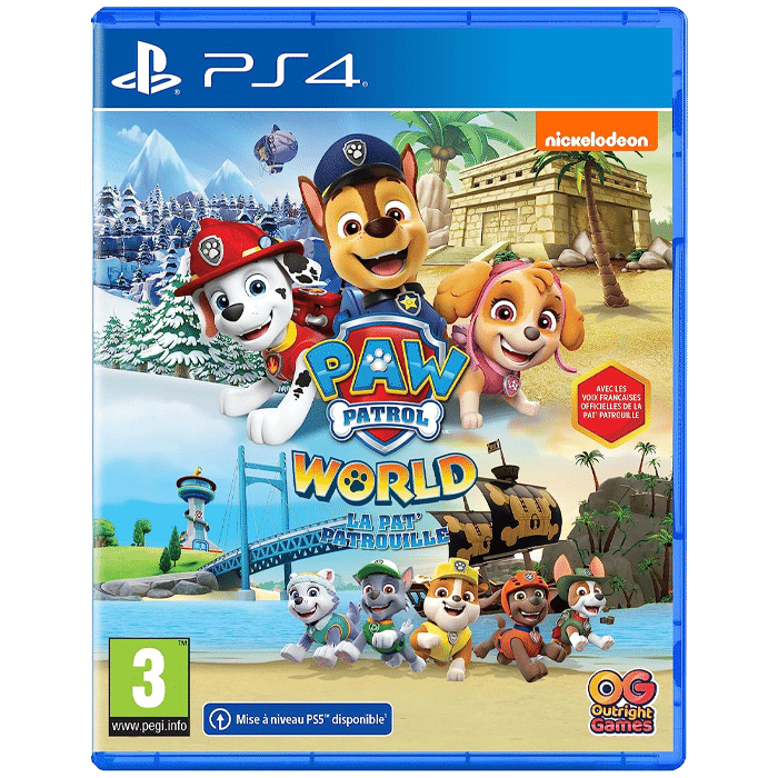 paw patrol world la patpatrouille ps4 visuel produit
