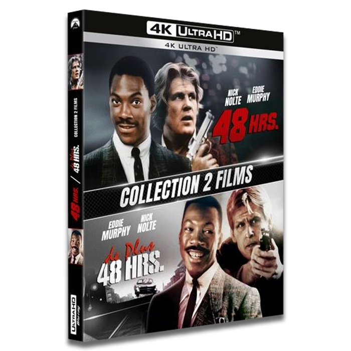 48 heures 48 heures de plus blu ray 4k visuel produit
