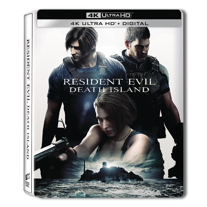 resident evil death island 4k steelbook visuel produit